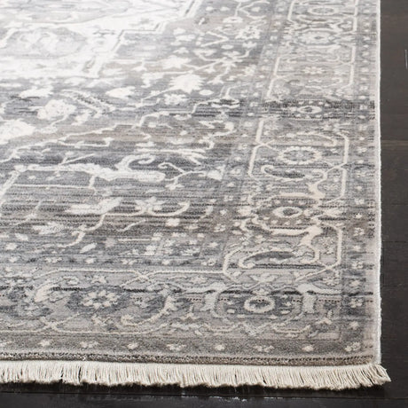 Safavieh Vintage Persian 4'-0" x 6'-0" Rug in Grey / Charcoal