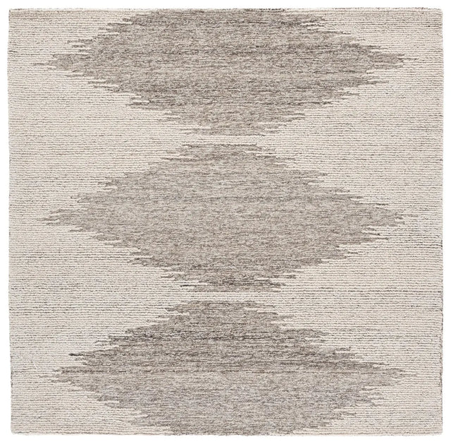 Safavieh Abstract 6'-0" x 6'-0" Rug in Brown / Ivory