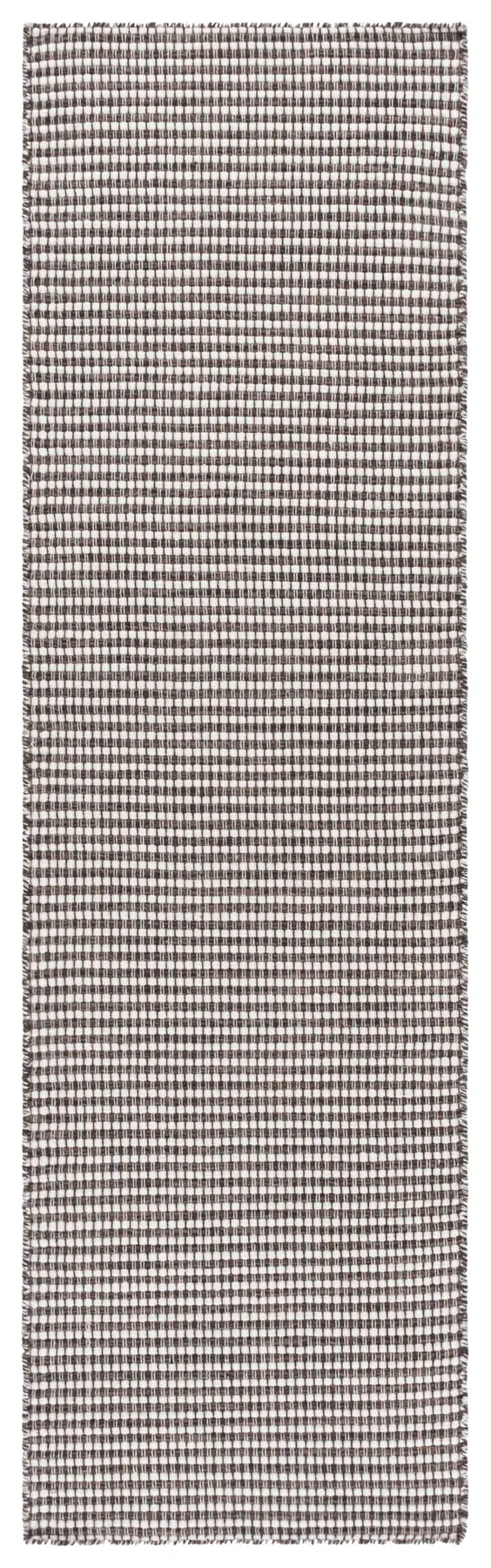 Safavieh Natura 2'-3" x 8'-0" Rug in Charcoal / Ivory
