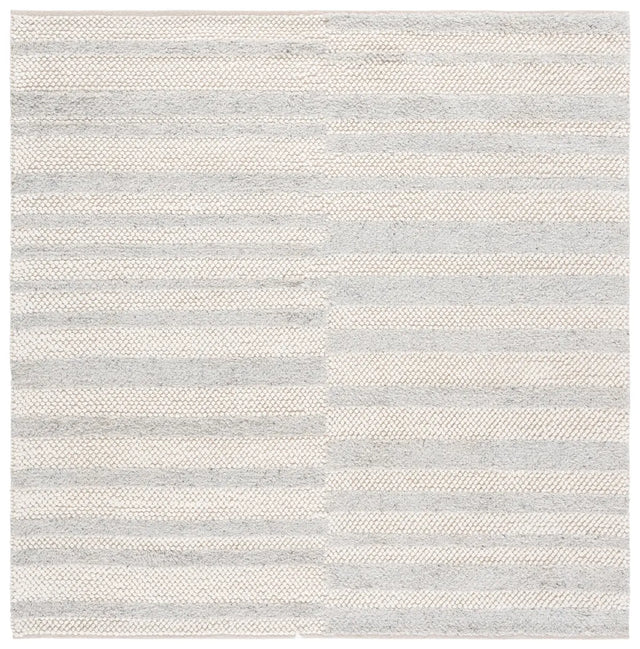 Safavieh Natura 6'-0" x 6'-0" Rug in Light Grey / Ivory