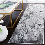 Safavieh Craft 2'-3" x 8'-0" Rug in Grey / Green