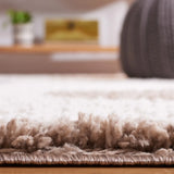Safavieh Calico Shag 4'-0" x 6'-0" Rug in Ivory / Blue