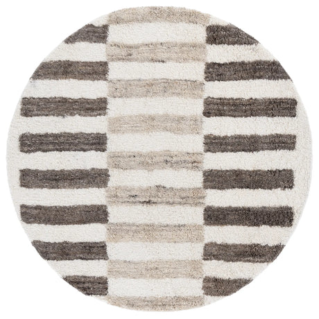 Safavieh Vermont 6'-0" x 6'-0" Rug in Ivory / Grey