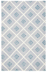 Safavieh Metro 5'-0" x 8'-0" Rug in Blue / Ivory
