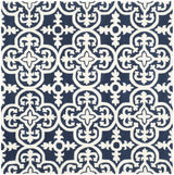 Safavieh Chatham 5'-0" x 5'-0" Rug in Dark Blue / Ivory