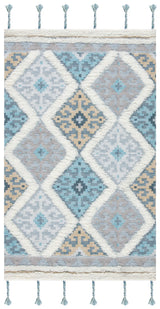 Safavieh Saffron 3'-0" x 5'-0" Rug in Ivory / Turquoise