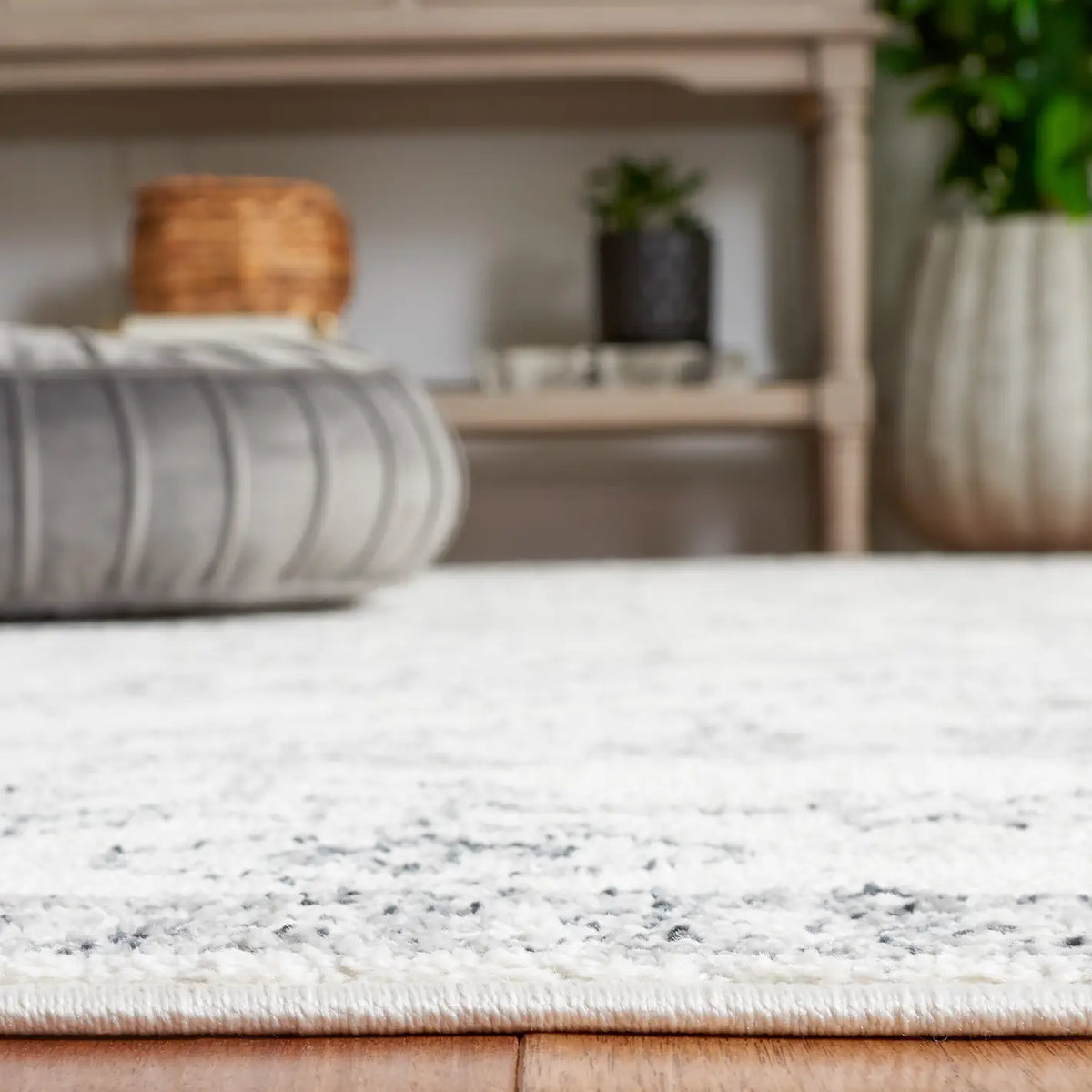 Safavieh Layla 4'-5" x 6'-5" Rug in Ivory Grey / Charcoal