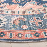 Safavieh Arizona 6'-0" x 6'-0" Rug in Blue / Rust