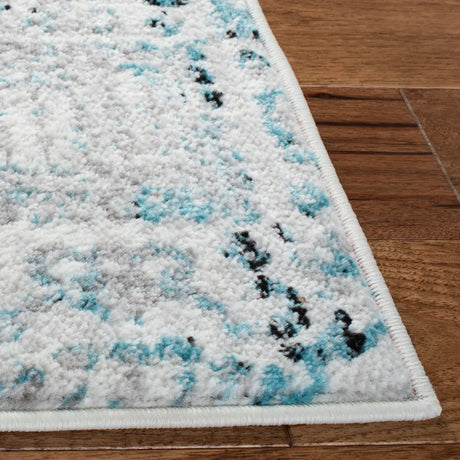 Safavieh Skyler 4'-0" x 6'-0" Rug in Grey / Blue
