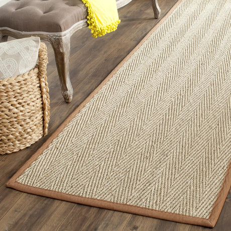 Safavieh Natural Fiber 2'-6" x 10'-0" Rug in Natural / Brown