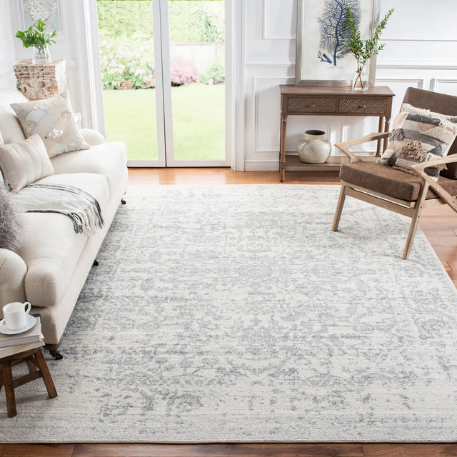 Safavieh Madison 10'-0" x 14'-0" Rug in Silver / Ivory