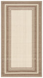 Safavieh Courtyard 2'-7" x 5'-0" Rug in Beige / Dark Beig
