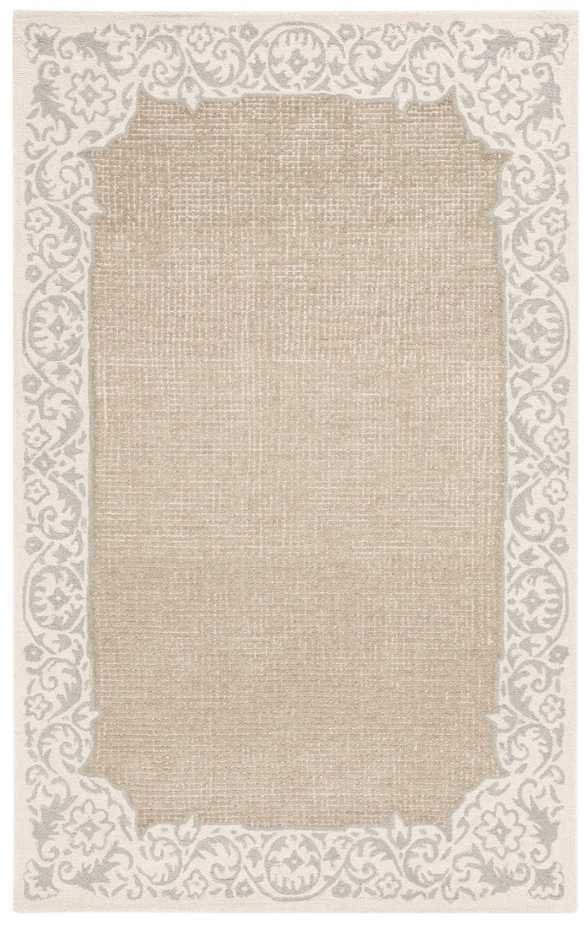 Safavieh Ebony 4'-0" x 6'-0" Rug in Beige / Green