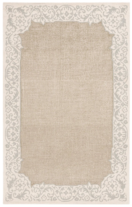 Safavieh Ebony 4'-0" x 6'-0" Rug in Beige / Green