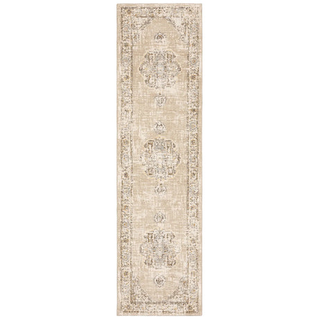 Oriental Weavers Sphinx Andorra 303D Beige / Ivory Rugs - runner