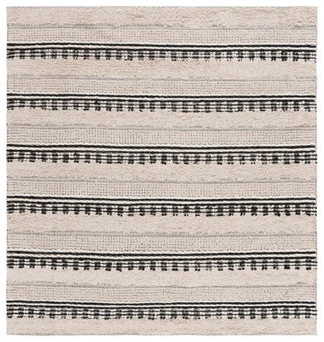 Safavieh Natura 6'-0" x 6'-0" Rug in Beige / Black
