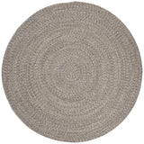 Safavieh Braided 4'-0" x 4'-0" Rug in Ivory / Beige