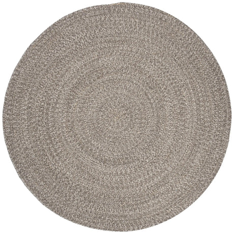 Safavieh Braided 4'-0" x 4'-0" Rug in Ivory / Beige