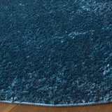 Safavieh Penelope Shag 6'-7" x 6'-7" Rug in Navy