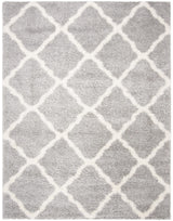 Safavieh Fontana Shag  800 10'-0" x 14'-0" Rug in Grey / Cream
