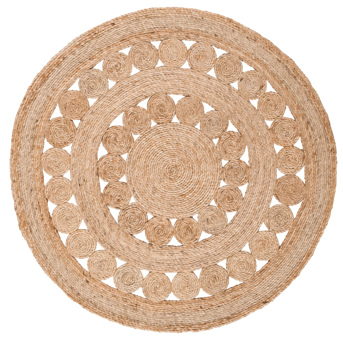 Safavieh Natural Fiber 3'-0" x 3'-0" Rug in Natural