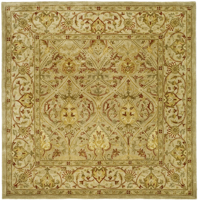 Safavieh Persian Legend 6'-0" x 6'-0" Rug in Moss / Beige