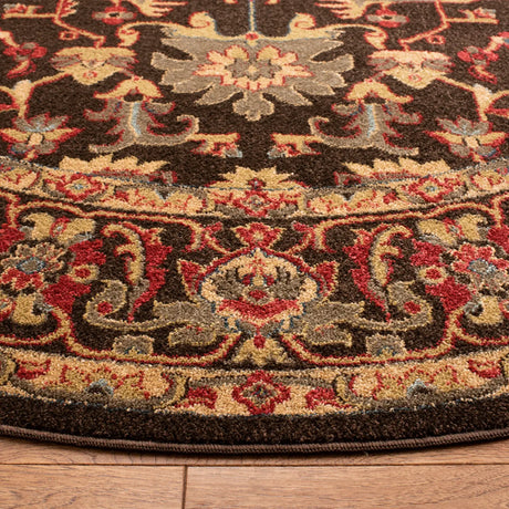 Safavieh Mahal 6'-7" x 6'-7" Rug in Brown / Beige