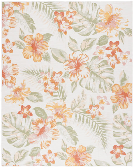 Safavieh Sunrise 8'-0" x 10'-0" Rug in Ivory / Rust Sage