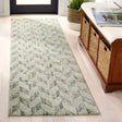 Safavieh Revive 2'-3" x 8'-0" Rug in Sage / Ivory