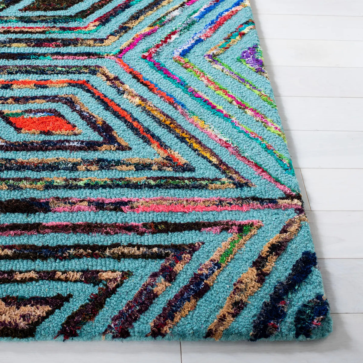 Safavieh Nantucket 4'-0" x 6'-0" Rug in Blue