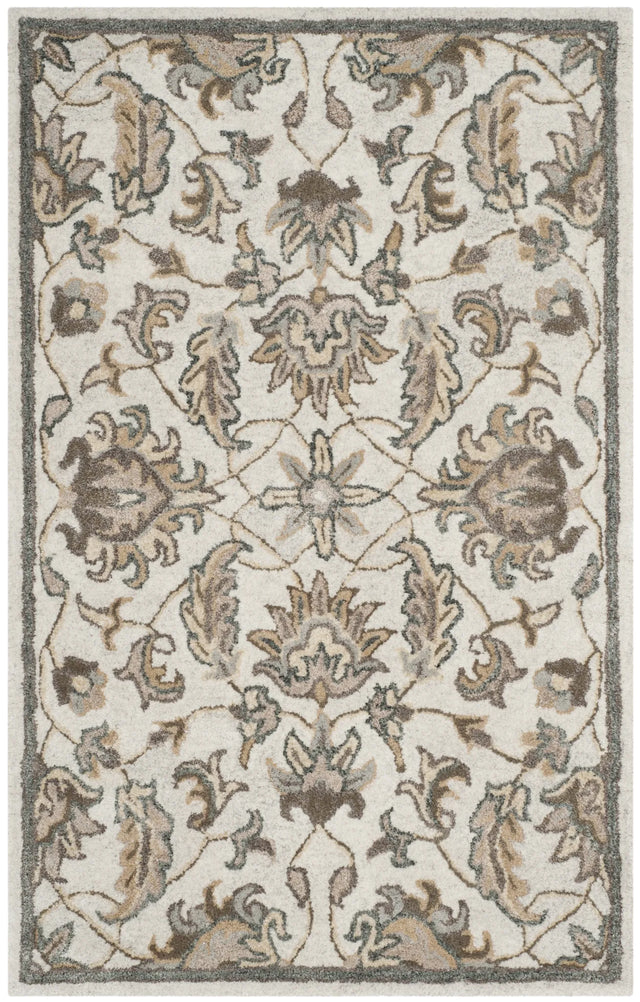 Safavieh Bella 2'-6" x 4'-0" Rug in Ivory / Light Grey