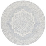 Safavieh Abstract 6'-0" x 6'-0" Rug in Ivory / Blue