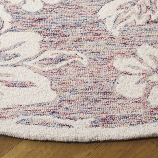 Safavieh Jardin 6'-0" x 6'-0" Rug in Grey / Ivory
