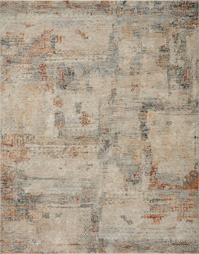 Loloi Axel Axe-06 Sand/Multi Rugs - main flat