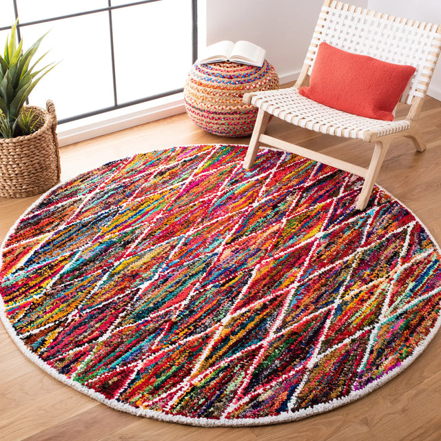 Safavieh Nantucket 6'-0" x 6'-0" Rug in Multi