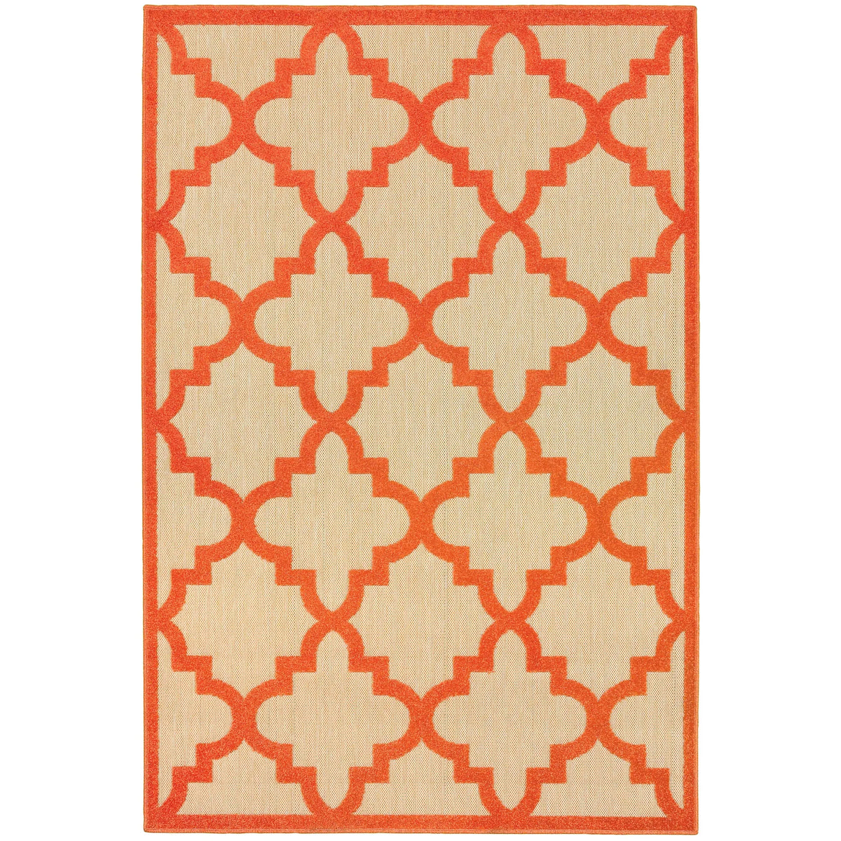 Oriental Weavers Sphinx Cayman 660O9 Sand / Orange Rugs - main flat