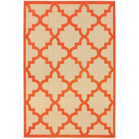 Oriental Weavers Sphinx Cayman 660O9 Sand / Orange Rugs - main flat