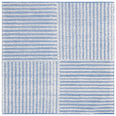Safavieh Natura 6'-0" x 6'-0" Rug in Ivory / Blue