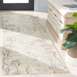 Safavieh Blossom 2'-3" x 8'-0" Rug in Green / Ivory