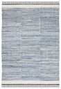 Safavieh Kilim 4'-0" x 6'-0" Rug in Blue / Ivory