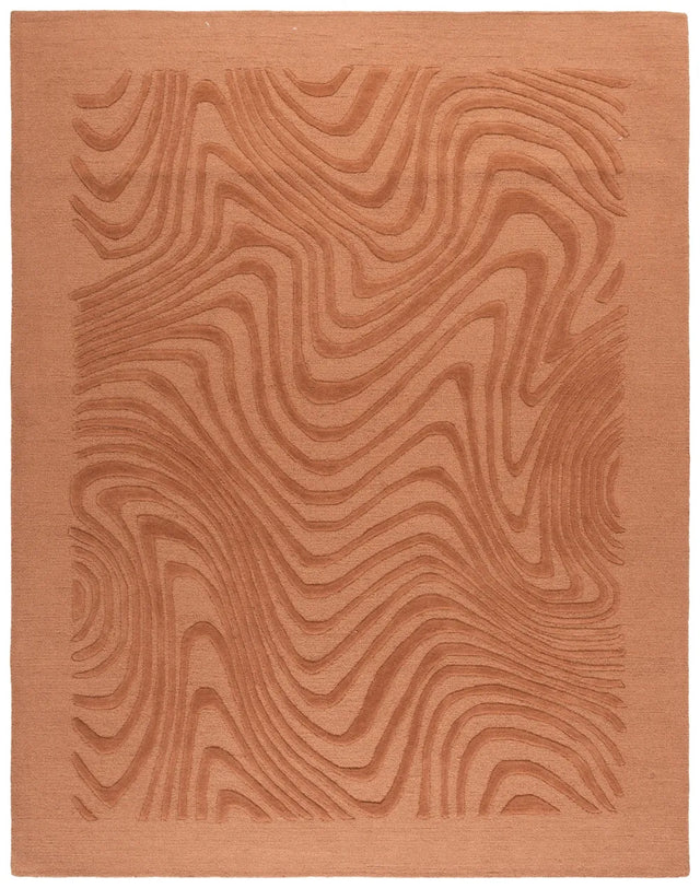 Safavieh Ebony 8'-0" x 10'-0" Rug in Rust