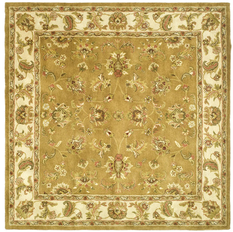 Safavieh Heritage 6'-0" x 6'-0" Rug in Mocha / Ivory
