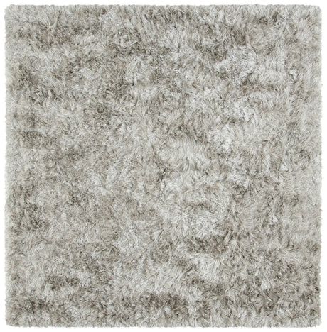 Safavieh Ocean Shag 6'-0" x 6'-0" Rug in Light Grey