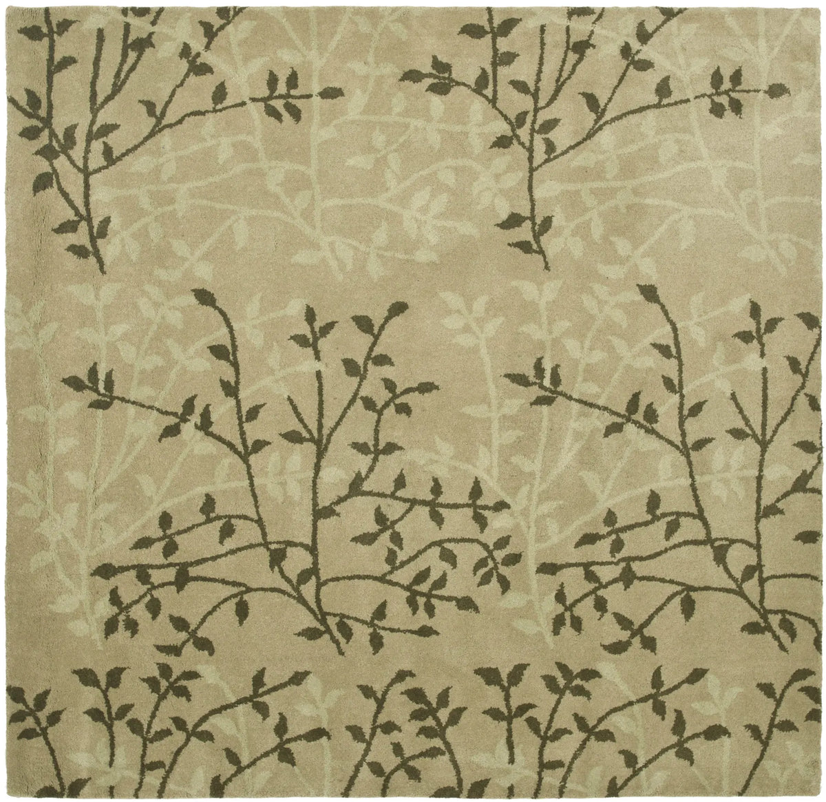 Safavieh Soho 6'-0" x 6'-0" Rug in Green / Multi