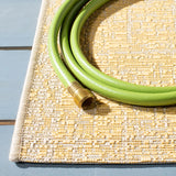 Safavieh Courtyard 4'-0" x 5'-7" Rug in Beige / Gold