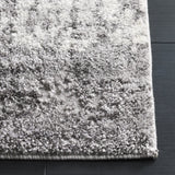 Safavieh Ravine Shag 4'-0" x 6'-0" Rug in Grey / Dark Grey