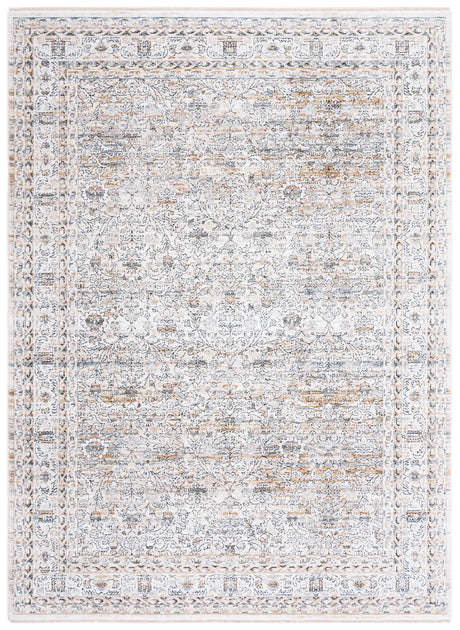 Safavieh Moondust 600 4'-0" x 6'-0" Rug in Ivory / Grey
