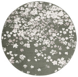 Safavieh Adirondack 6'-0" x 6'-0" Rug in Dark Green / Ivory