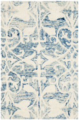 Safavieh Chatham 2'-0" x 3'-0" Rug in Dark Blue / Ivory