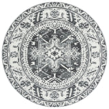 Safavieh Vintage Hamadan 6'-7" x 6'-7" Rug in Grey / Ivory
